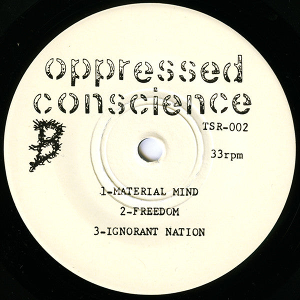 Global Holocaust / Oppressed Conscience : Lunatic Humanity (7")