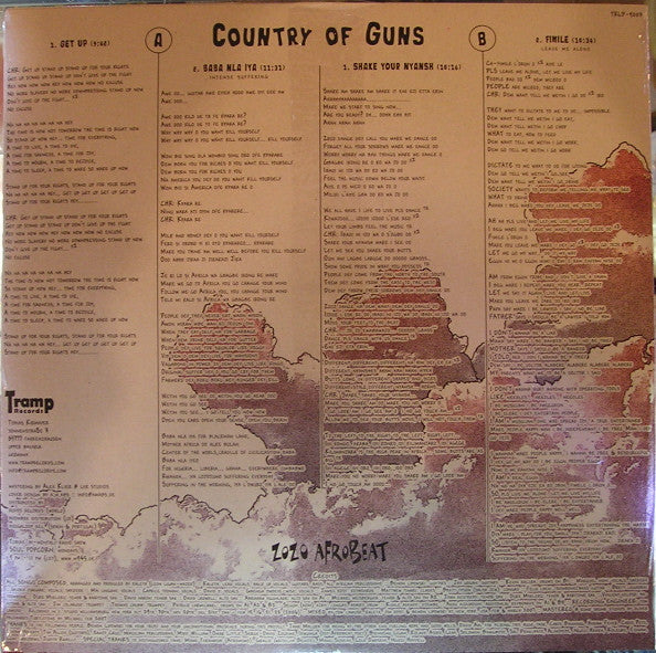 Kaleta & Zozo Afrobeat : Country Of Guns (LP, Album)