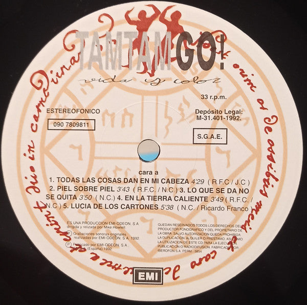 Tam Tam Go! : Vida Y Color (LP, Album)