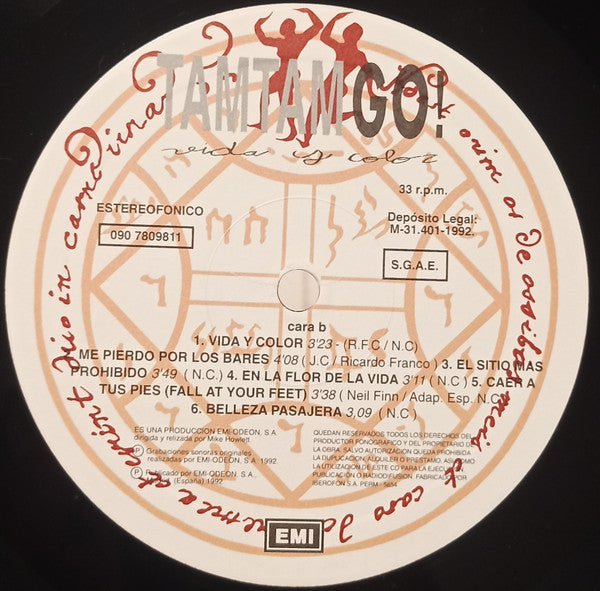 Tam Tam Go! : Vida Y Color (LP, Album)