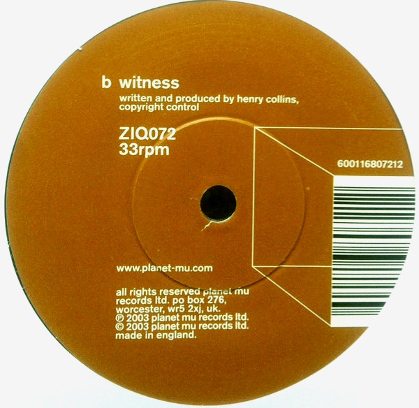 Shitmat : Shopliftin' Gabba / Witness (7")