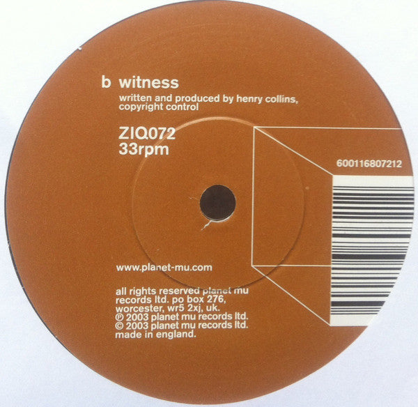Shitmat : Shopliftin' Gabba / Witness (7")