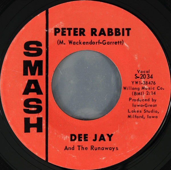 Dee Jay And The Runaways : Peter Rabbit / Are You Ready (7", Single, Styrene)