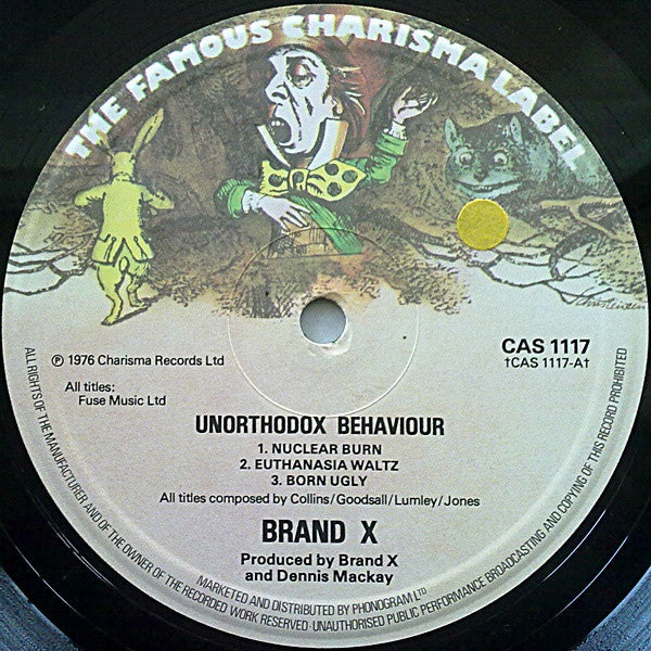 Brand X (3) : Unorthodox Behaviour (LP, Album)