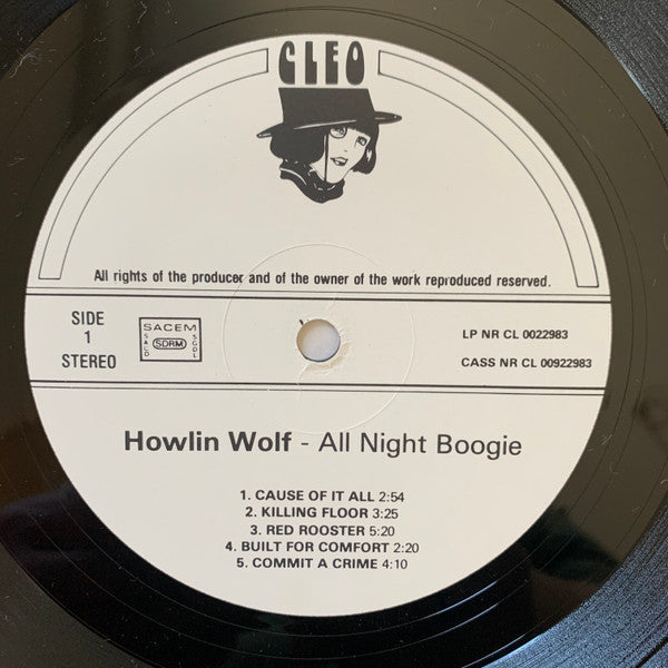 Howlin' Wolf : All Night Boogie (LP, Album)