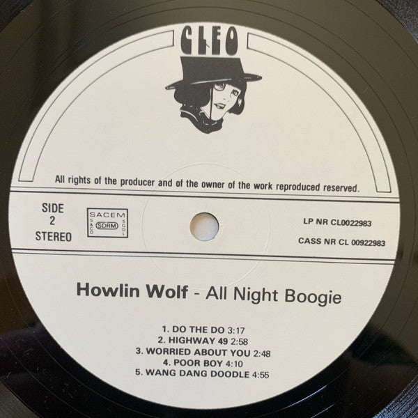 Howlin' Wolf : All Night Boogie (LP, Album)