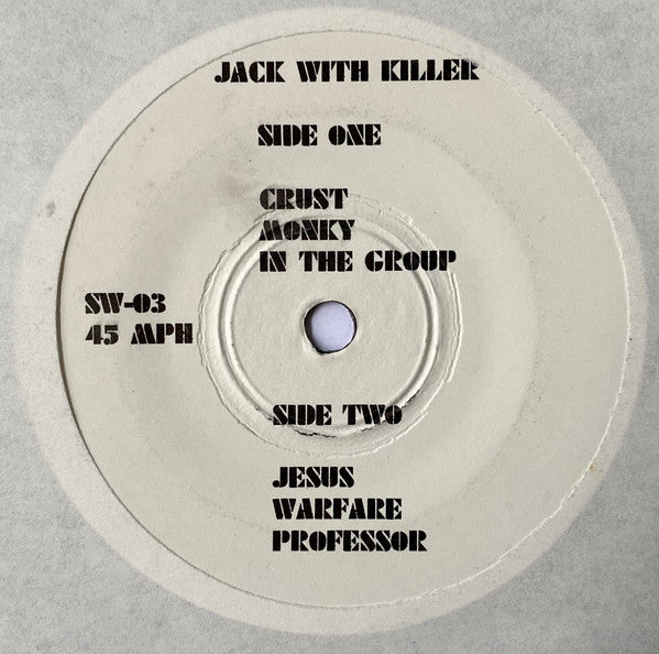 Jack With Killer : Counterattack From An Obscure H.C. (7")