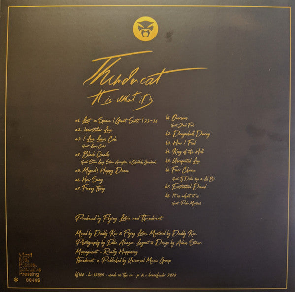 Thundercat : It Is What It Is (LP, Album, Club, Ltd, Num, Blu)