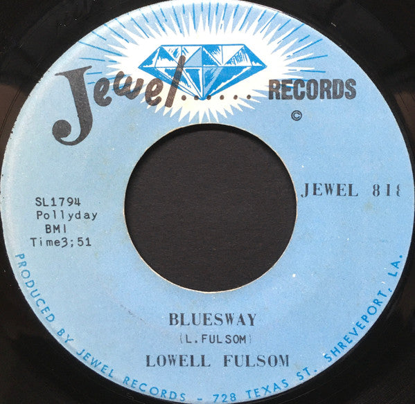 Lowell Fulson : My Baby / Bluesway (7", Single)