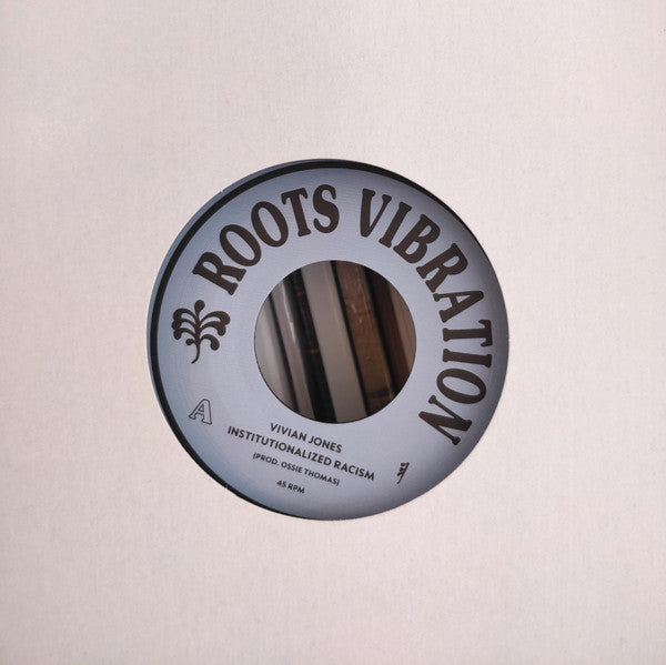 Vivian Jones : Institutionalized Racism (7", RE)