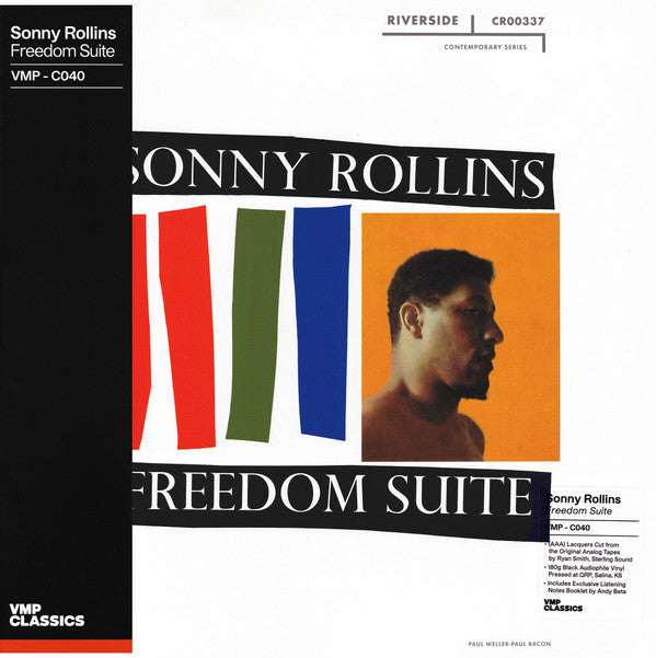 Sonny Rollins : Freedom Suite (LP, Album, Mono, Club, RE, 180)