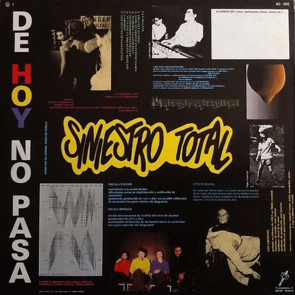 Siniestro Total : De Hoy No Pasa (LP, Album)