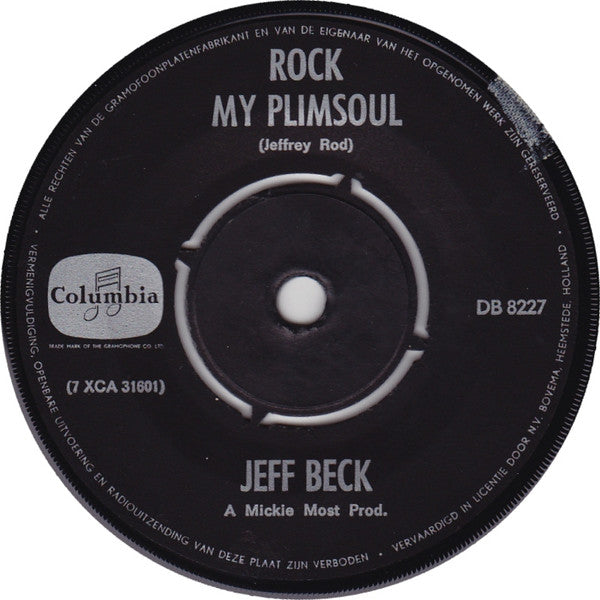 Jeff Beck : Tallyman (7", Single)