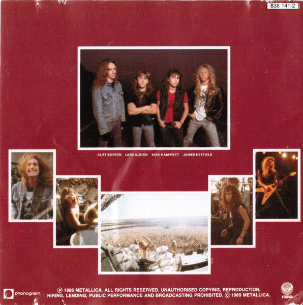 Metallica : Master Of Puppets (CD, Album, RE)