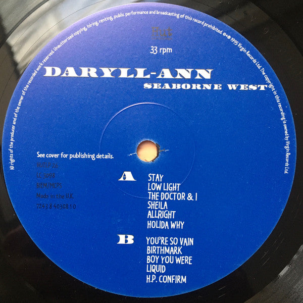 Daryll-Ann : Seaborne West (LP)