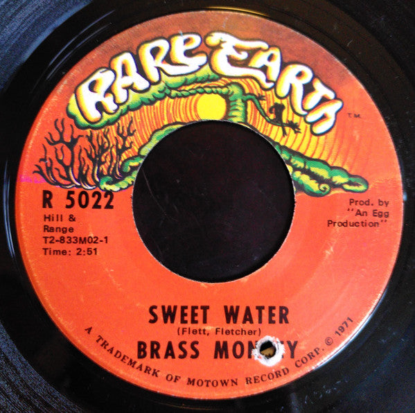 Brass Monkey (4) : Sweet Water / You Keep Me Hangin' On (7")
