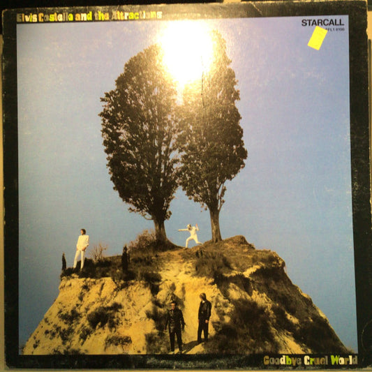 Elvis Costello & The Attractions : Goodbye Cruel World (LP, Album)