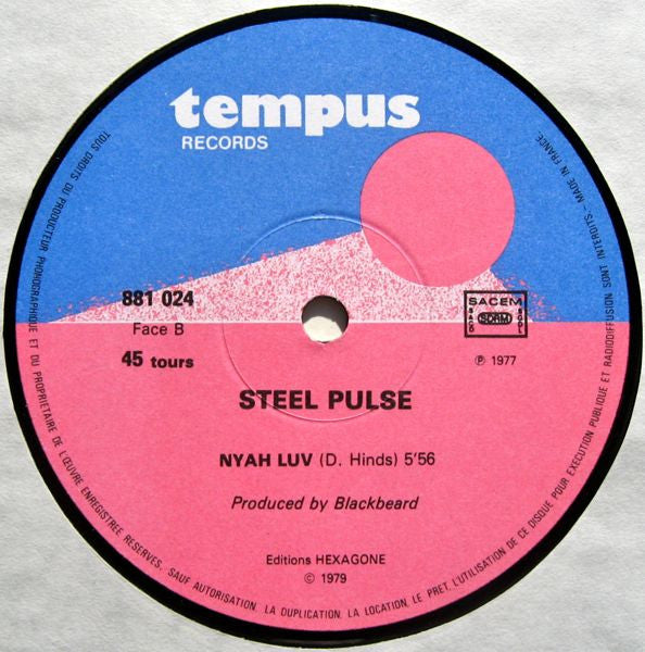 Steel Pulse : Bun Dem / Nyah Luv (12", Ltd)