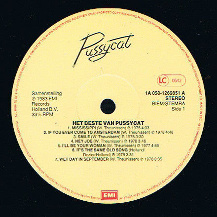 Pussycat (2) : Het Beste Van Pussycat (LP, Comp)