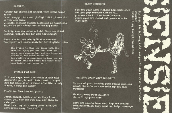 ENS!* : Ändlöst Vansinne EP (7", EP)