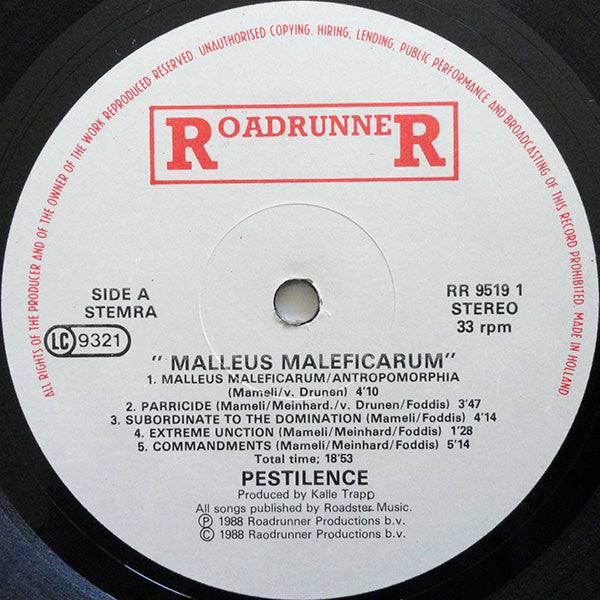 Pestilence : Malleus Maleficarum (LP, Album)
