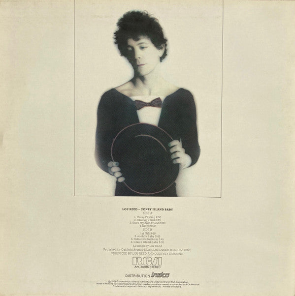 Lou Reed : Coney Island Baby (LP, Album)