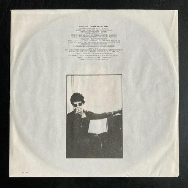 Lou Reed : Coney Island Baby (LP, Album)