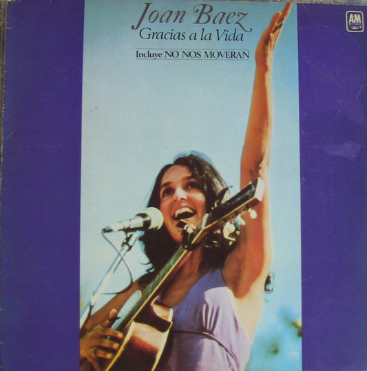 Joan Baez : Gracias A La Vida / Here's To Life (LP, Album, RE)