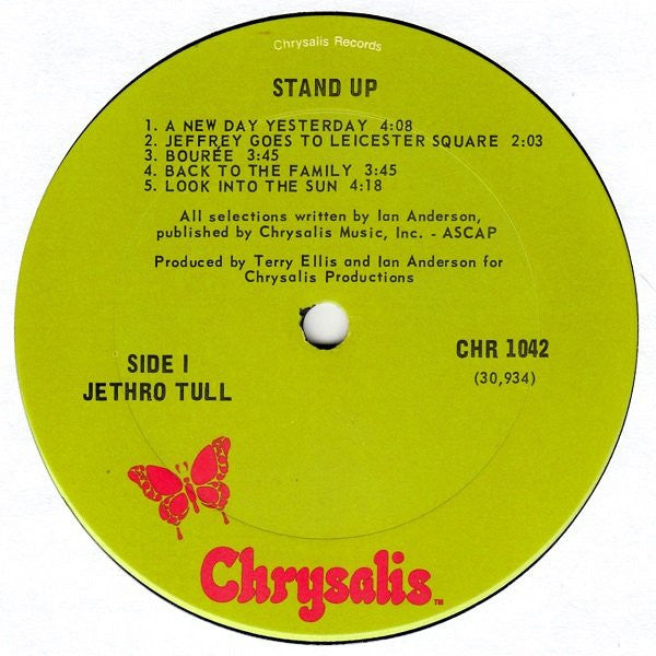 Jethro Tull : Stand Up (LP, Album, RE, Pit)