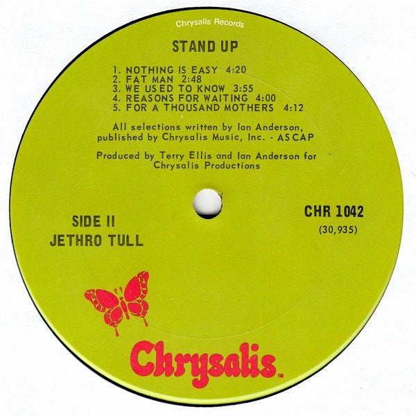 Jethro Tull : Stand Up (LP, Album, RE, Pit)