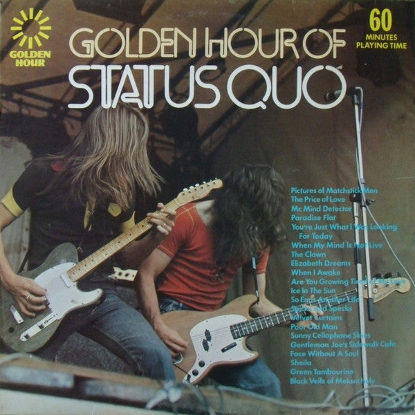 Status Quo : Golden Hour Of Status Quo (LP, Comp, fla)