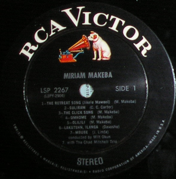 Miriam Makeba : Miriam Makeba (LP, Album)
