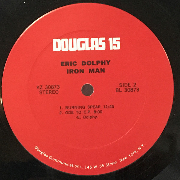Eric Dolphy : Iron Man (LP, Album, RE, Pit)