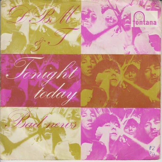DBM & T* : Tonight Today (7", Single, Mono)