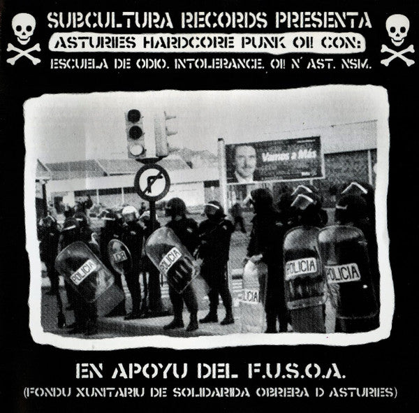 Various : Asturies Hardcore Punk Oi (CD, EP)