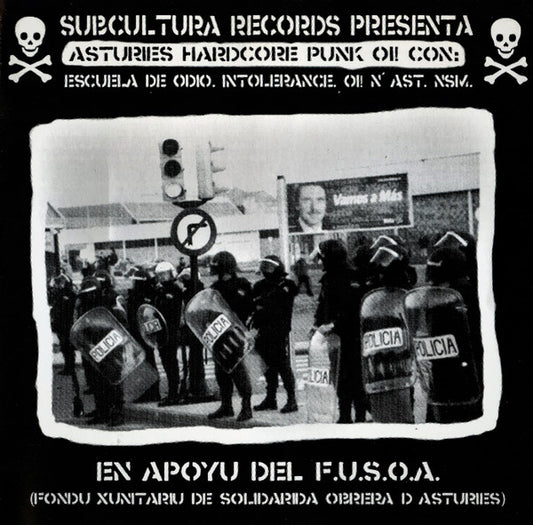 Various : Asturies Hardcore Punk Oi (CD, EP)