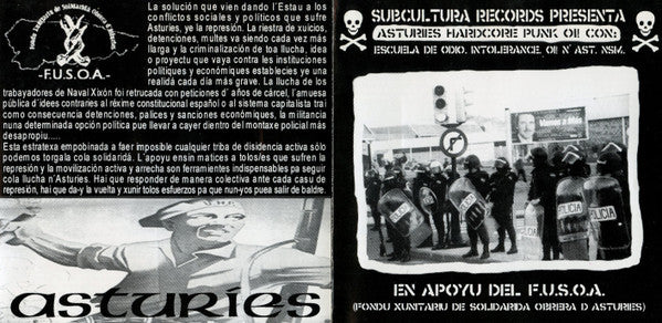 Various : Asturies Hardcore Punk Oi (CD, EP)