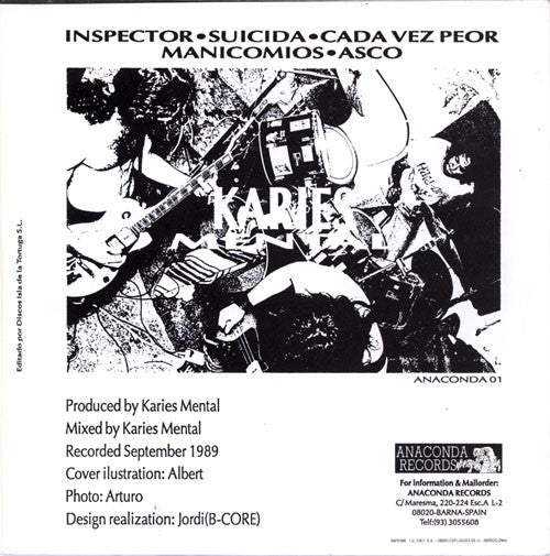 Karies Mental : Karies Mental (7")