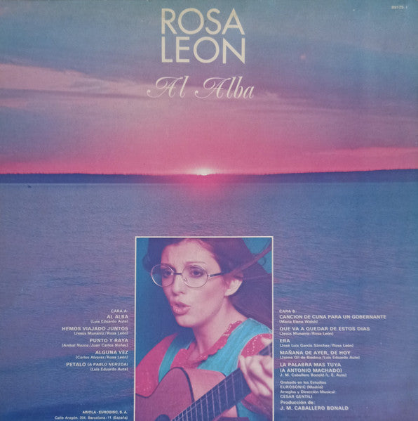 Rosa León : Al Alba (LP, Album, RE)