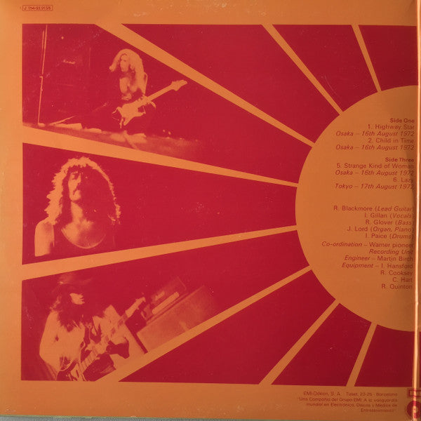 Deep Purple : Made In Japan (2xLP, Album, Gat)