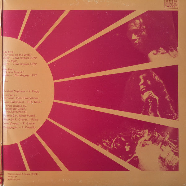 Deep Purple : Made In Japan (2xLP, Album, Gat)