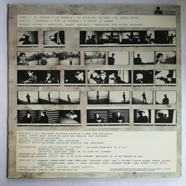 Danza Invisible : Maraton (LP, MiniAlbum, RE)