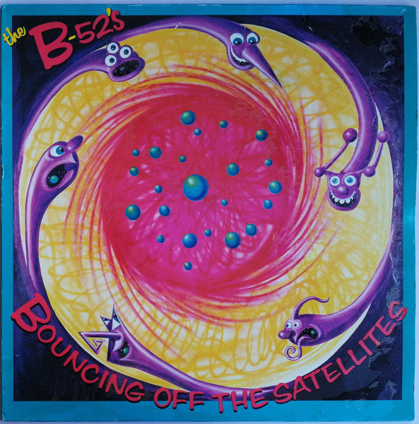 The B-52's : Bouncing Off The Satellites (LP, Album)