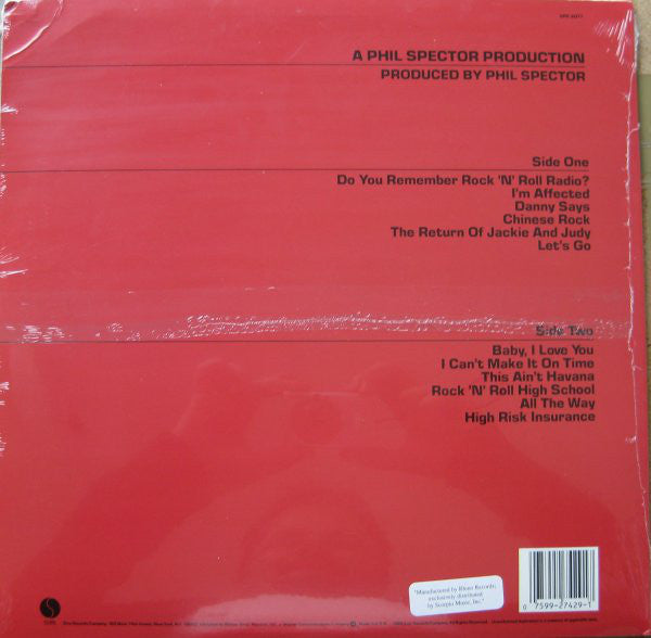 Ramones : End Of The Century (LP, Album, Ltd, RE, Red)