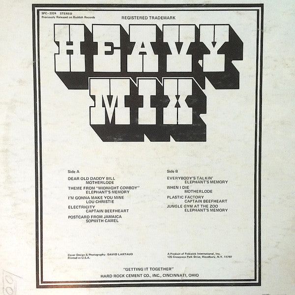Various : Heavy Mix (LP, Comp)