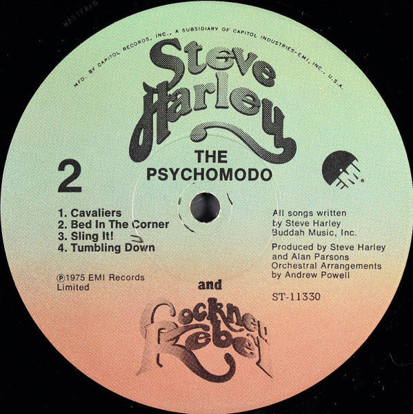 Steve Harley & Cockney Rebel : The Psychomodo (LP, Album, Win)