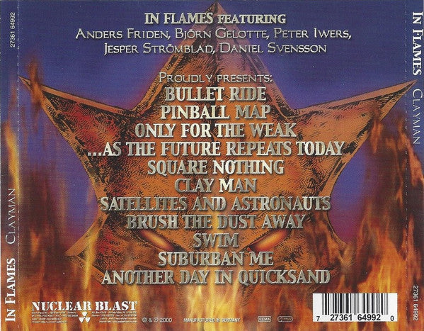 In Flames : Clayman (CD, Album, Enh, Ltd)