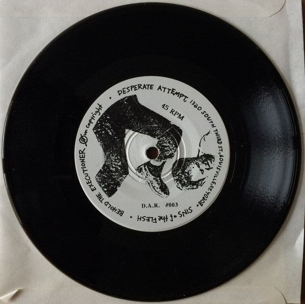 Sins Of The Flesh (2) : Know Your Enemy (7", EP, Num)