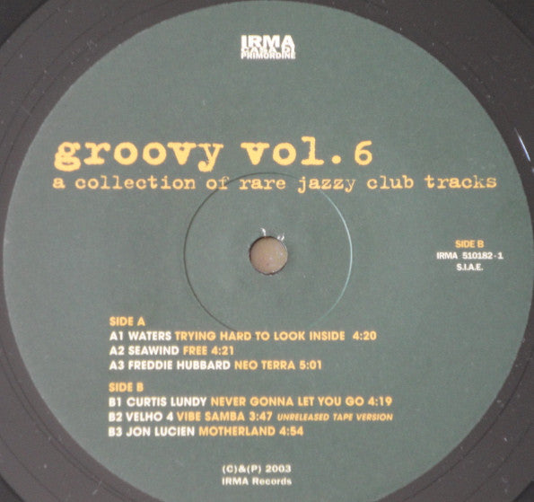 Various : Groovy Vol. 6 (A Collection Of Rare Jazzy Club Tracks) (2x12", Comp)