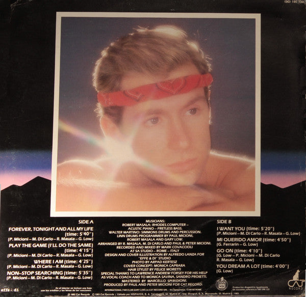 Gary Low : Go On (LP, Album)